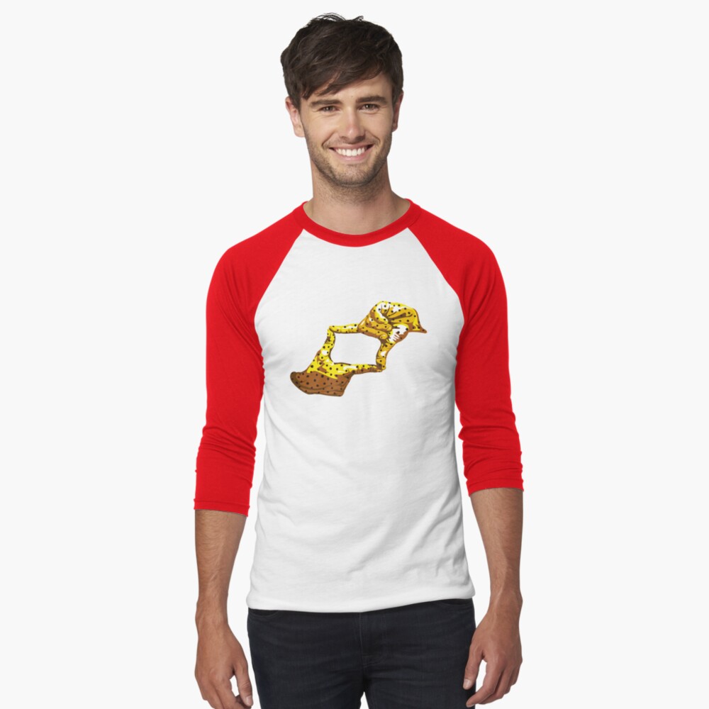 Boxfish Hand Signal Baseball ¾ Sleeve T-Shirt