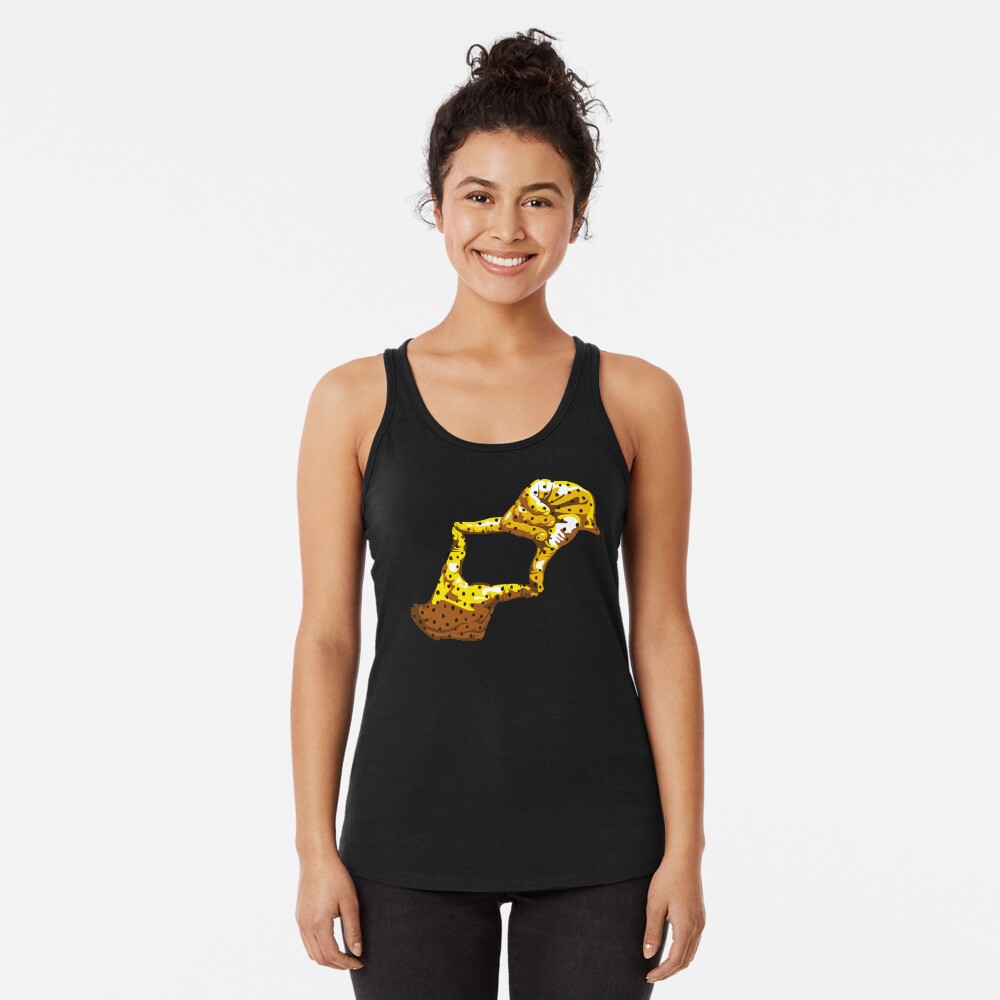 Boxfish Hand Signal Racerback Tank Top