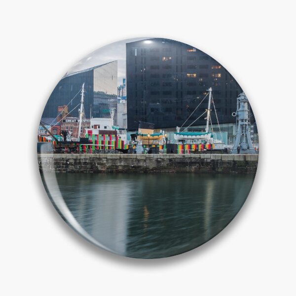 Item preview, Reflections of the Liverpool skyline in Canning Dock designed and sold by wellsie82.