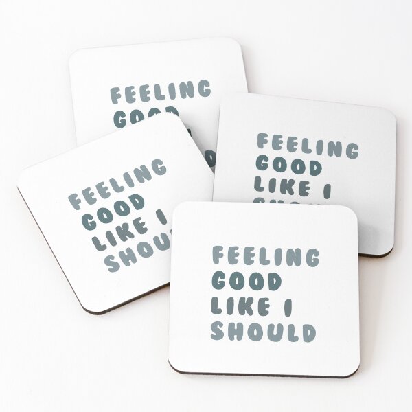 Item preview, Copy of Feeling Good Like I Should sticker  designed and sold by Sydney Moutier.
