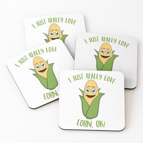 Item preview, I Just Really Love Corn OK t shirt designed and sold by Dan66.