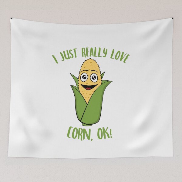 Item preview, I Just Really Love Corn OK t shirt designed and sold by Dan66.
