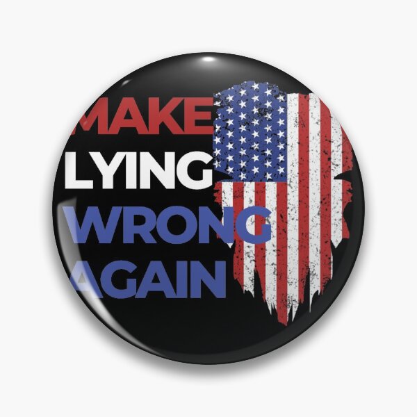 Item preview, Make Lying Wrong Again designed and sold by Masaw.