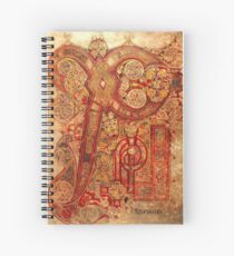 Page from the Book of Kells Spiral Notebook