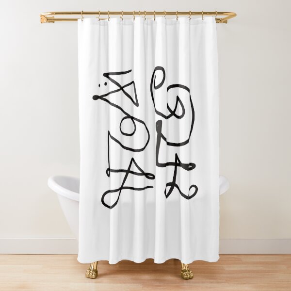 Compassion- Light Language Art Simple Shower Curtain