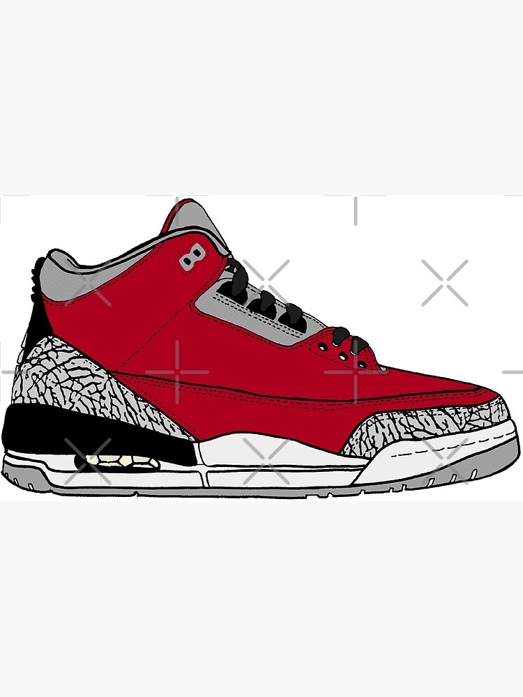 Air Jordan III (3) “Red Cement”