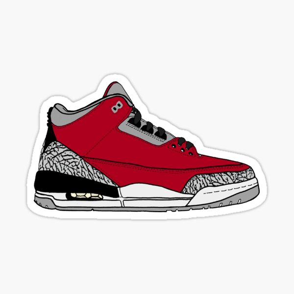 Item preview, Air Jordan III (3) “Red Cement” designed and sold by VOID00000000.