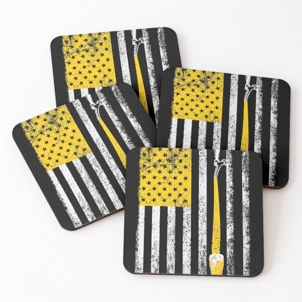 Item preview, Craft Beer American Flag USA T-Shirt, 4th July Brewery designed and sold by graphicmeyou.