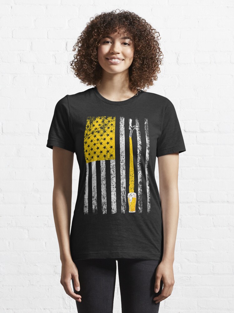 American flag 4th of July Milwaukee Brewers t-shirt by To-Tee