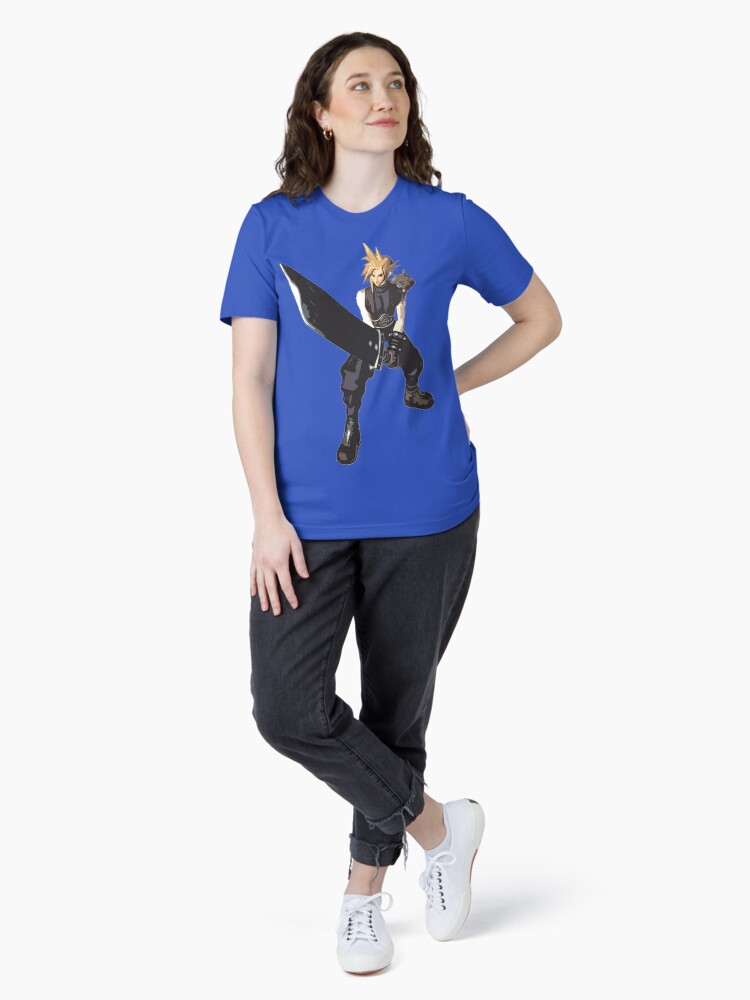 Thumbnail 4 of 7, Essential T-Shirt, Cloud Battle Stance designed and sold by grantthegreat68.