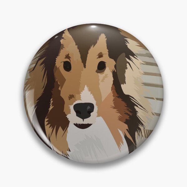 Item preview, Sheltie Vector  designed and sold by TheCreativeSideQuest.