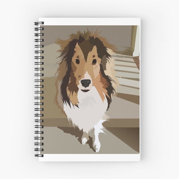 Artikelvorschau, Sheltie Vektor entworfen und verkauft von TheCreativeSideQuest.