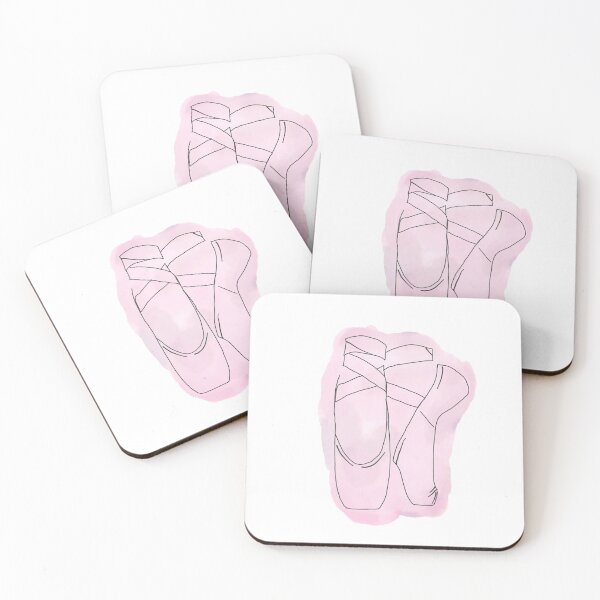 Item preview, Watercolor Pointe Shoes designed and sold by aschupbach.