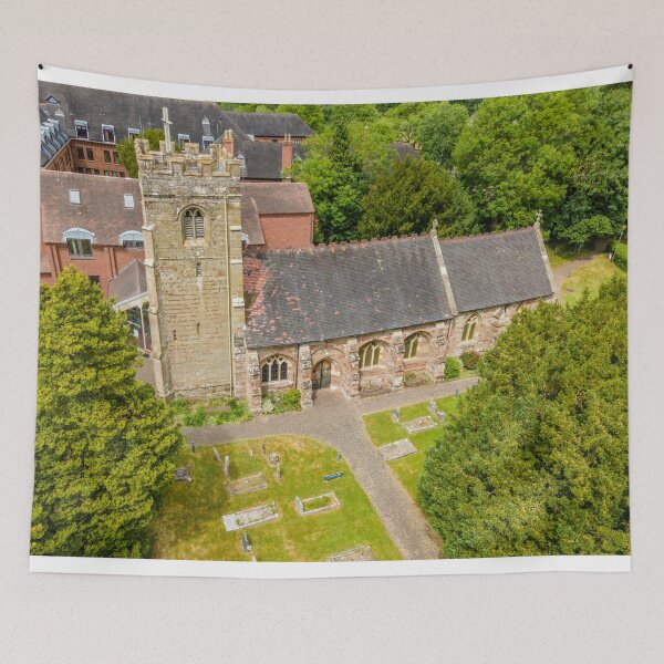 Item preview, St. Peters Church Aerial View designed and sold by StephenRphoto.