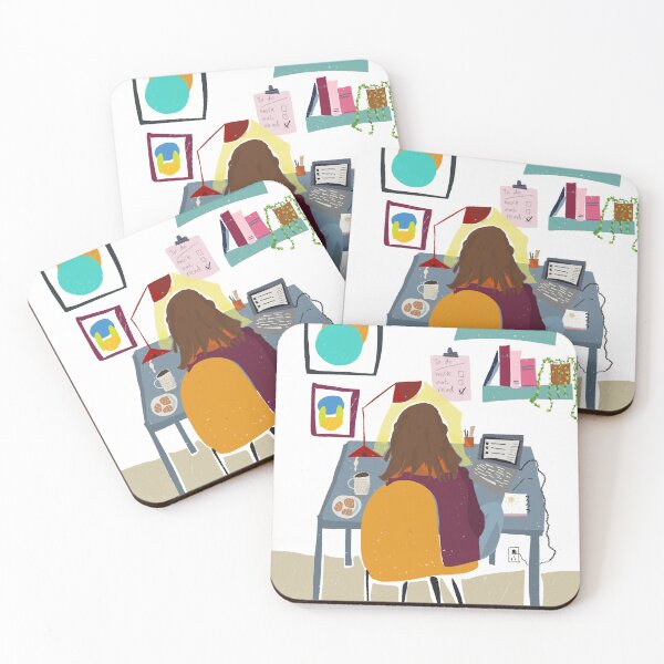Item preview, Working from home designed and sold by EvesEasel.