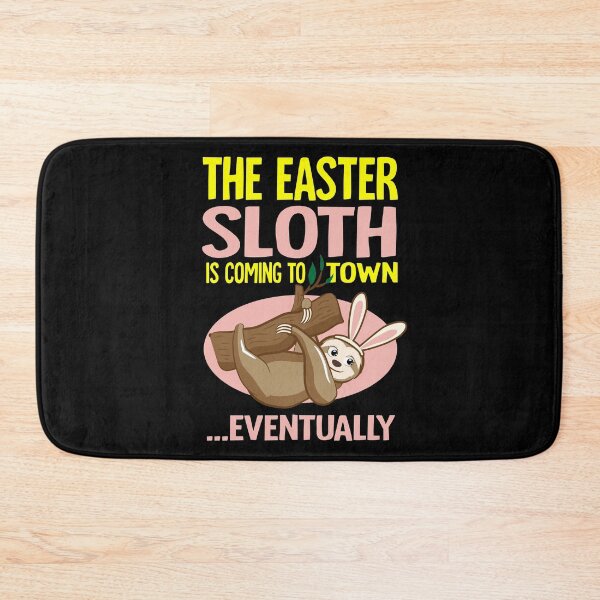 Item preview, Easter Bunny Sloth Animal Lover Gift designed and sold by 2blackcherries.