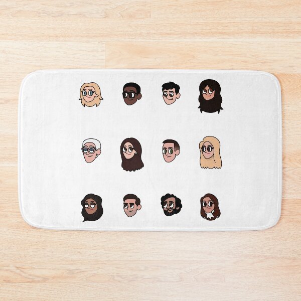 Item preview, The Good Place Characters designed and sold by SideQuestDoodles.
