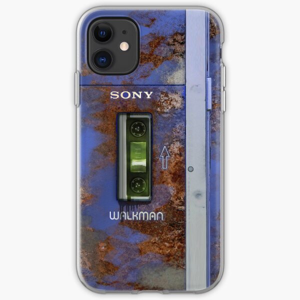 Extremely old and distressed walkman iPhone Soft Case