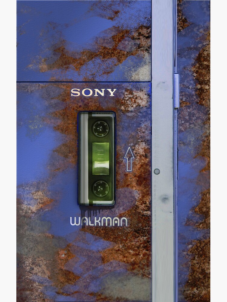 Extremely old and distressed walkman by Confundo