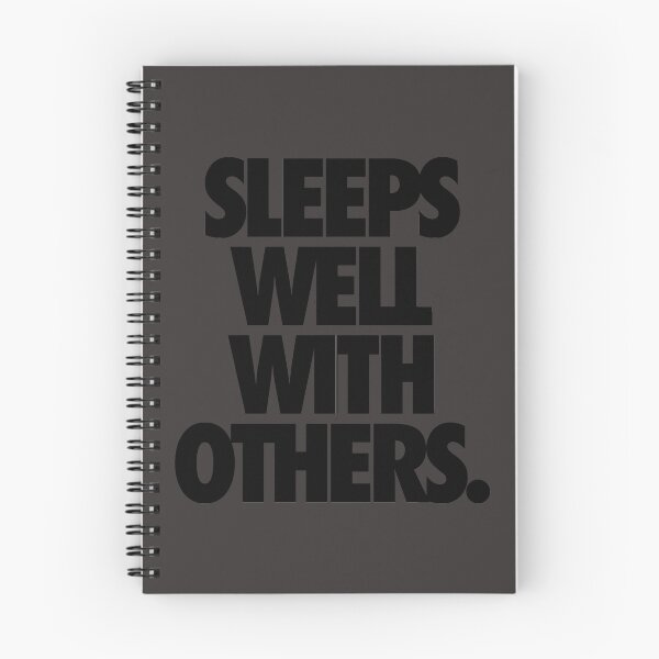 Item preview, SLEEPS WELL WITH OTHERS. designed and sold by cpinteractive.
