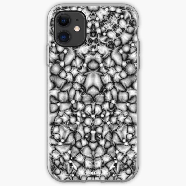 Black And White Abstract iPhone Soft Case