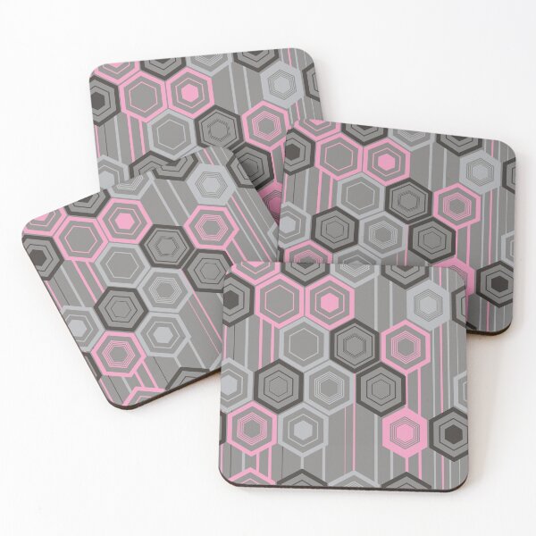 Item preview, Abstract texture of hexagons designed and sold by Nata-V.