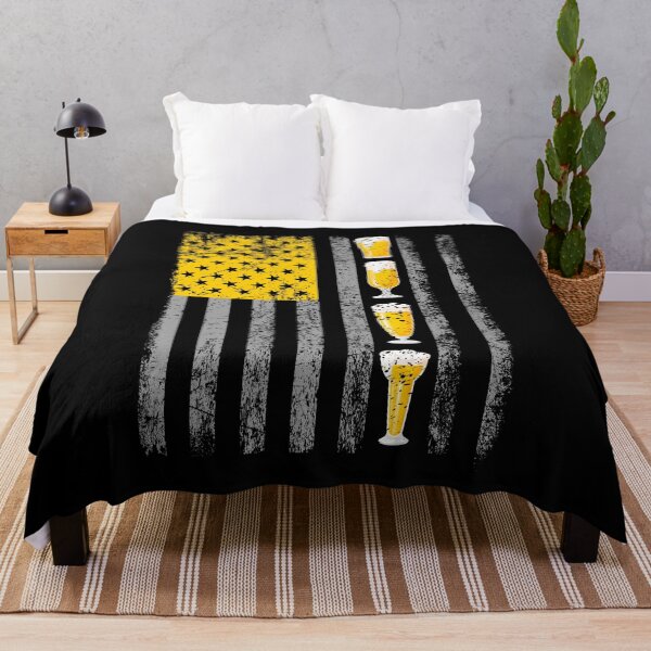 Item preview, Craft Beer American Flag USA designed and sold by graphicmeyou.