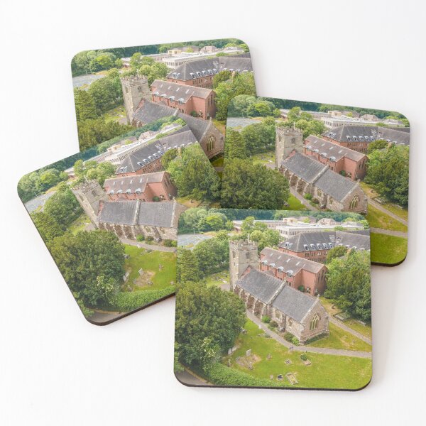 Item preview, St. Peters Church From The Air designed and sold by StephenRphoto.