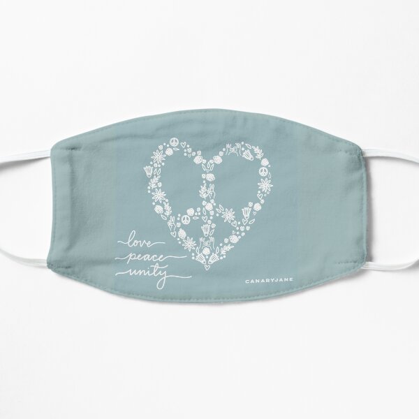 Peace, Love, & Unity Artwork Mask
