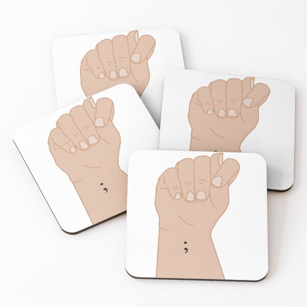 Item preview, semi colon  designed and sold by Corrah Vanwingen.