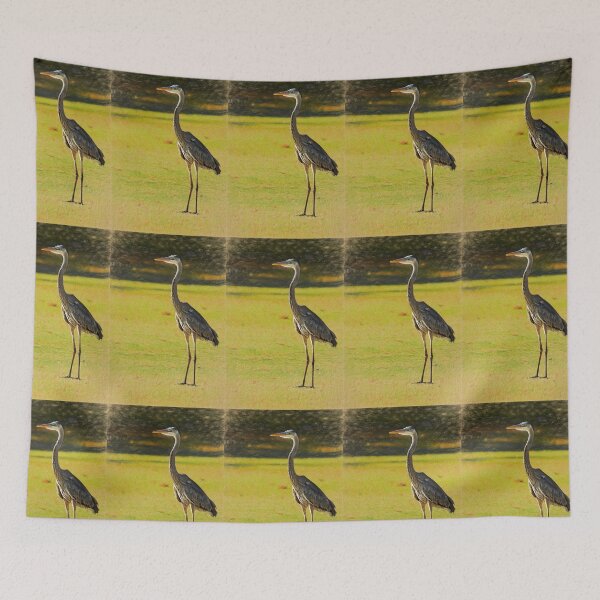 Item preview, Alert Great Blue Heron designed and sold by Kay Brewer.