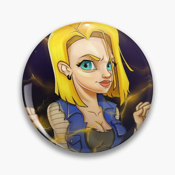 Dragon Ball Z: Android 18 Lapel Pin