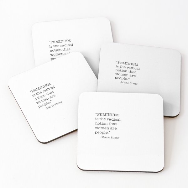 Item preview, Feminism is the radical notion that women are people - Marie Shear designed and sold by taliaholceker.
