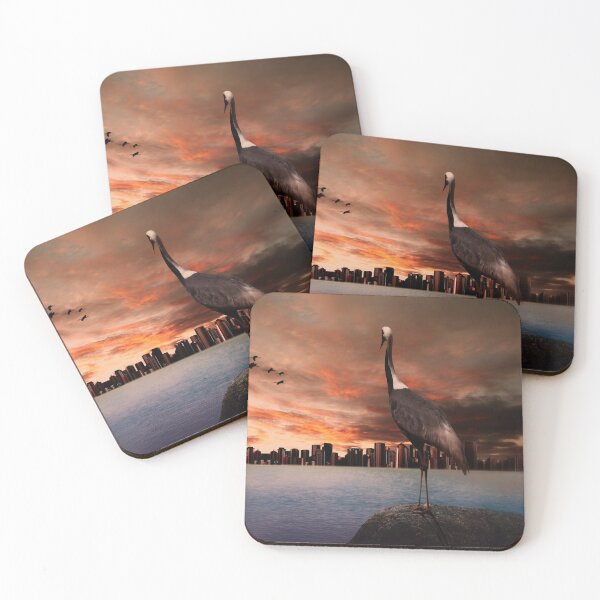 Item preview, Lone crane designed and sold by harietteh.