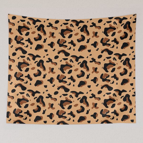 Item preview, Copy of Leopard print with word background 2 designed and sold by JullBidukha.
