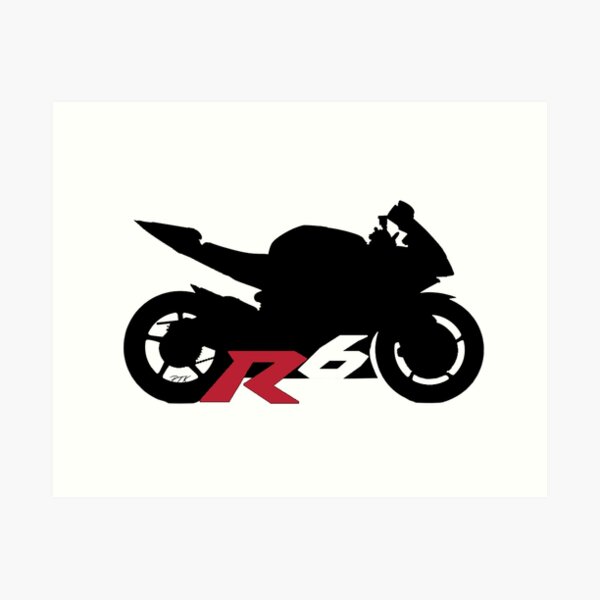 Yamaha YZF R6 2013' Poster, picture, metal print, paint by Basues