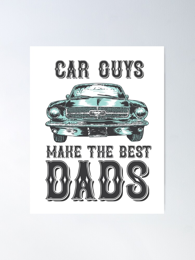 Car Guys Make the Best Dads Car Lovers Gifts Sticker for Sale by  Nzgiftsandmore