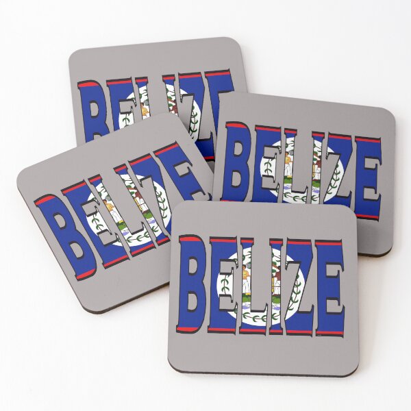 Item preview, Belize Font With Flag designed and sold by Havocgirl.