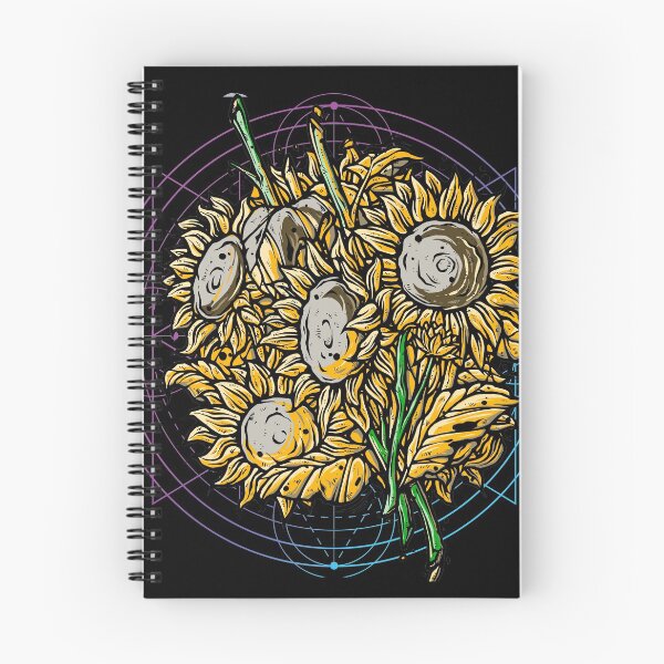 Artikelvorschau, Sonnenblumen über heiliger Geometrie entworfen und verkauft von WiccaStore.