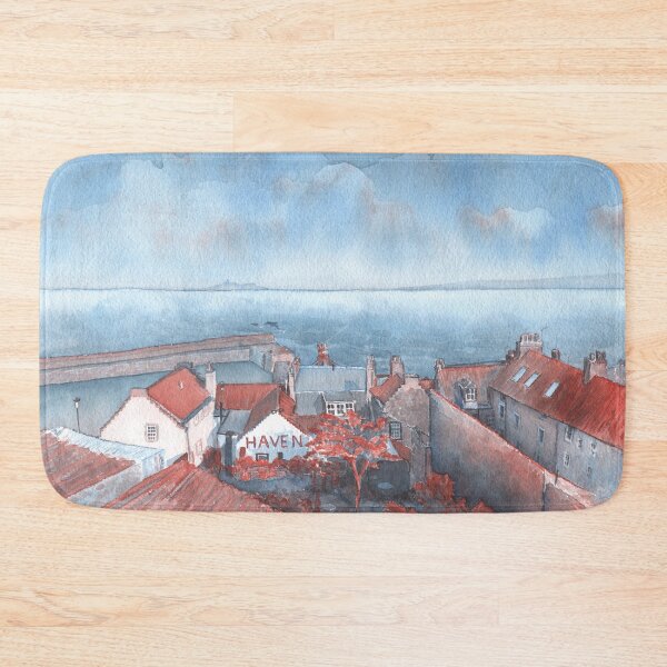 Item preview, Cellardyke Harbour View designed and sold by Moti Black.