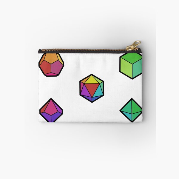 Item preview, Colourful Minimalist Polyhedral Dice designed and sold by JMDSilva.