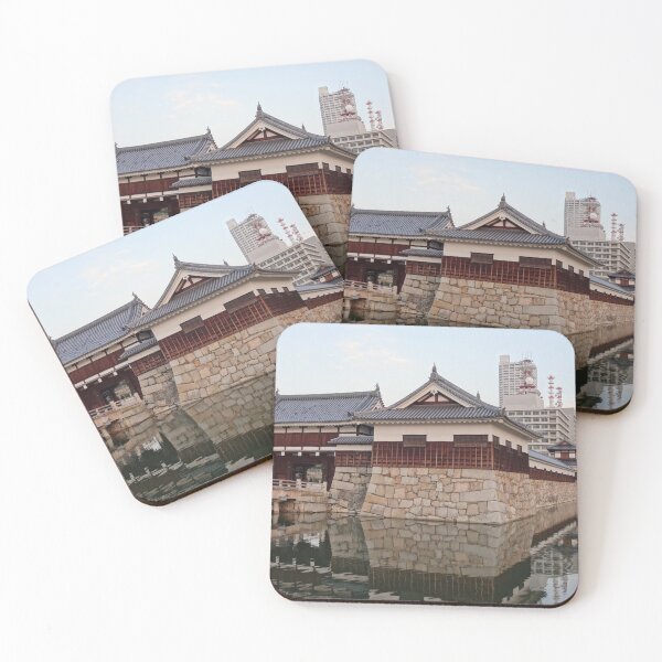 Item preview, Ninomaru section of Hiroshima castle, also known as Carp castle, Japan designed and sold by cuisinecat2.