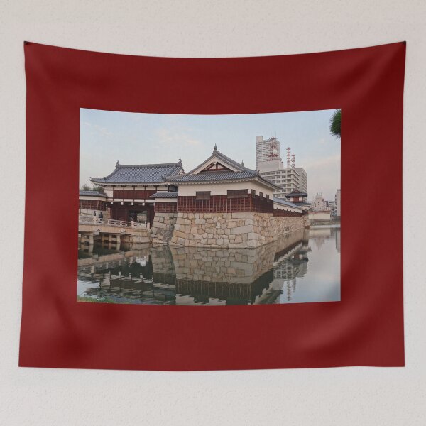 Item preview, Ninomaru section of Hiroshima castle, also known as Carp castle, Japan designed and sold by cuisinecat2.