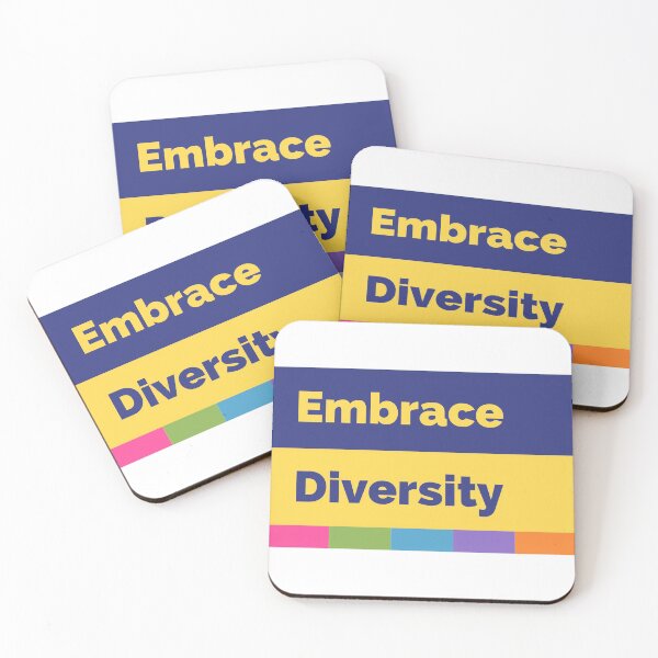 Item preview, Embrace Diversity designed and sold by DWaffleDesigns.