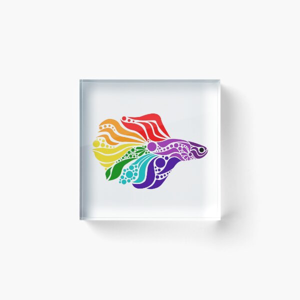 Item preview, Betta Fish - Rainbow designed and sold by arturekdesign.