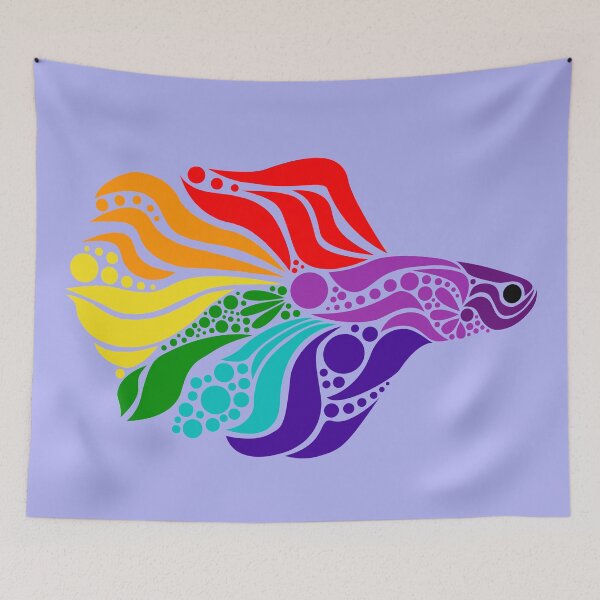 Item preview, Betta Fish - Rainbow designed and sold by arturekdesign.