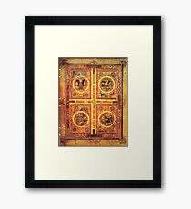 Page from the Book of Kells 3 Framed Print