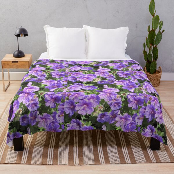 Item preview, Beautiful Blue Geranium designed and sold by GoNatureDesigns.