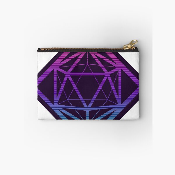 Item preview, Retro Vaporwave Minimalist D20 designed and sold by JMDSilva.