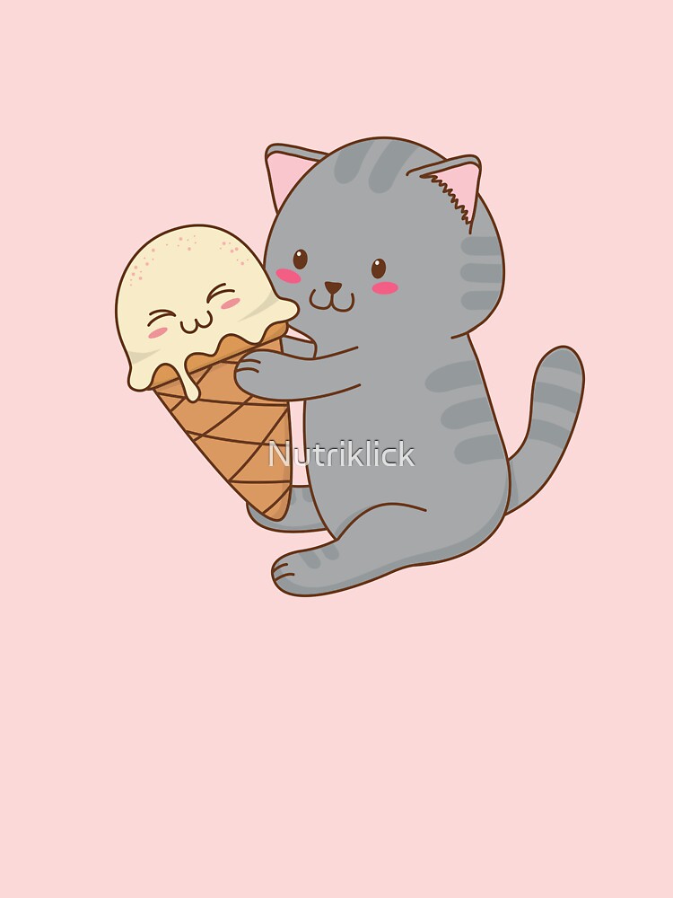 cat ice cream cone